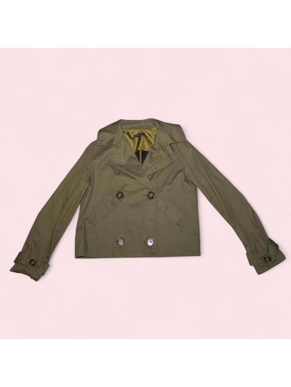 Vintage Y2K Shinestar Green Double Breasted Jacket Size Small - Picture 6 of 6